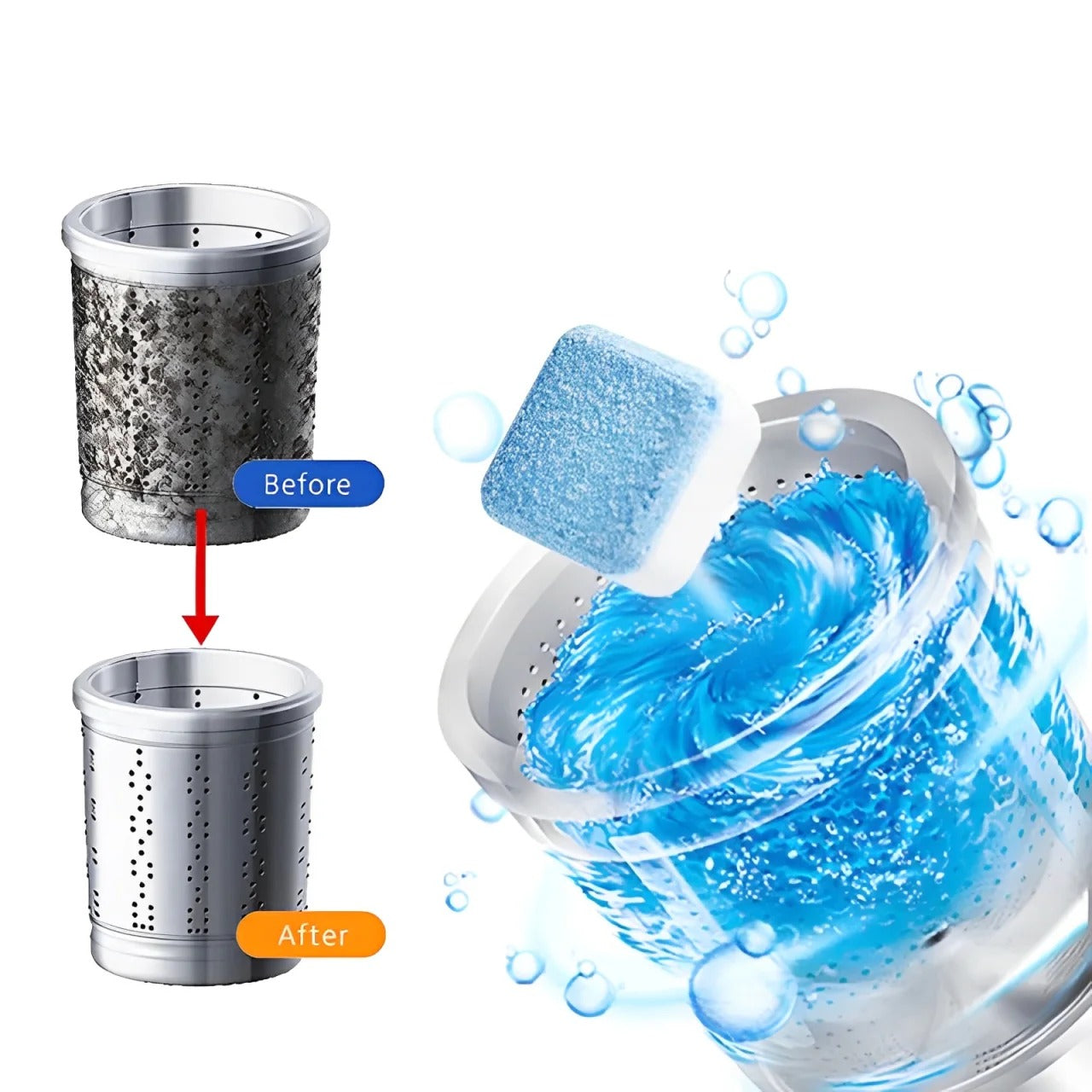 Washing Machine Cleaning Tablets