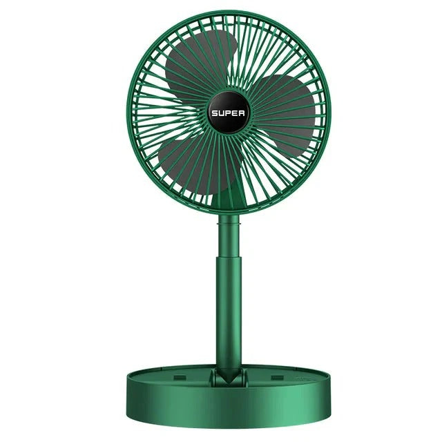 Mini Portable Telescopic Folding Fan (Rechargeable)