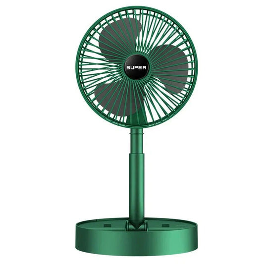 Mini Portable Telescopic Folding Fan (Rechargeable)